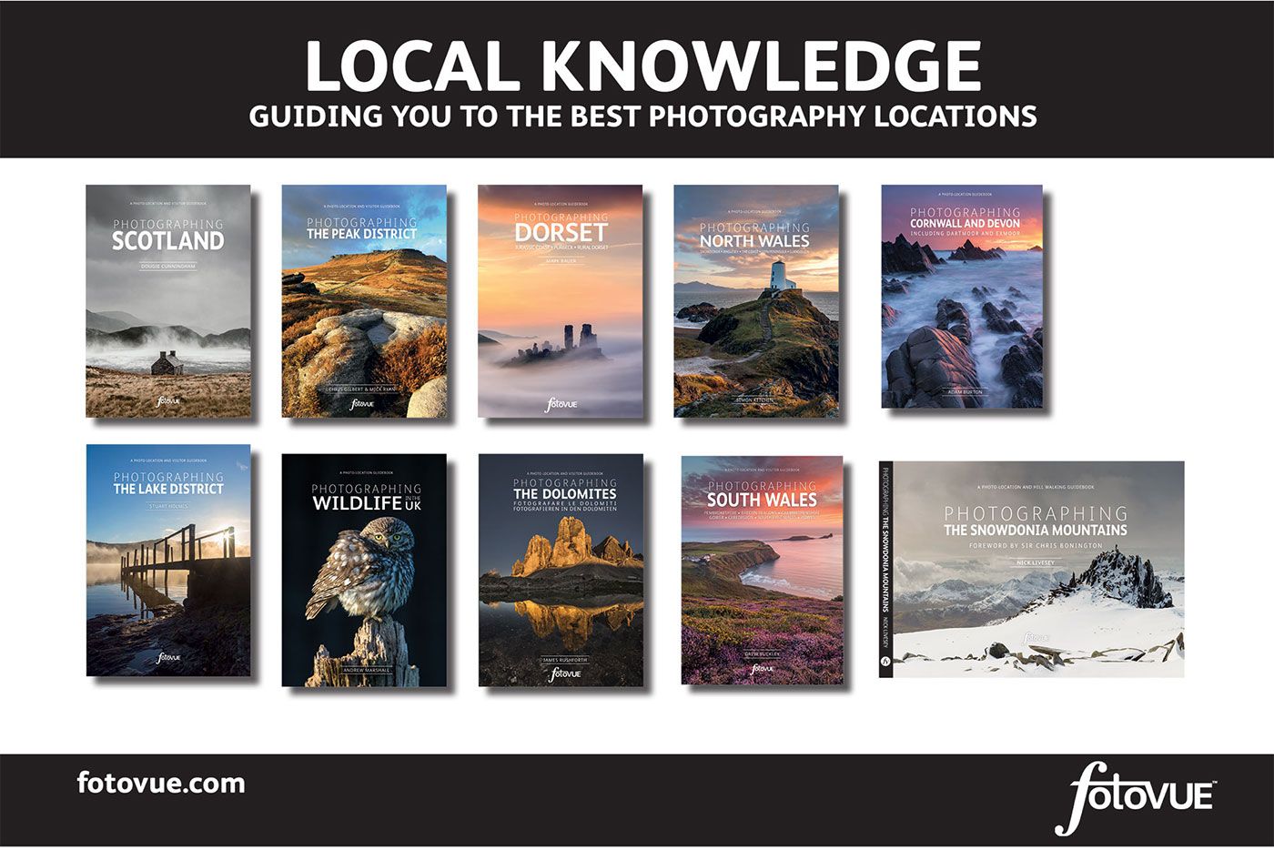 FotoVUE photography guide books